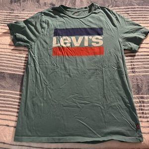 Medium teal men’s levi shirt